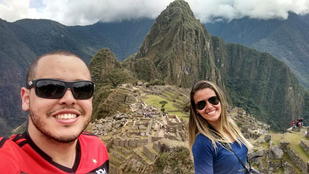 Mirante em Machu Picchu