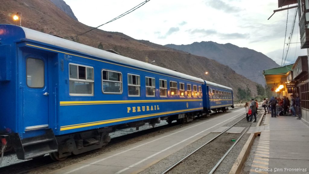 Trem para Machu Picchu