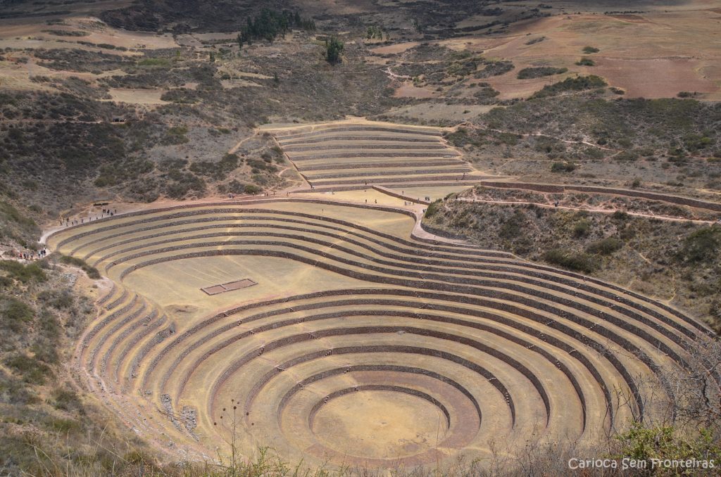 Ruínas incas de Moray