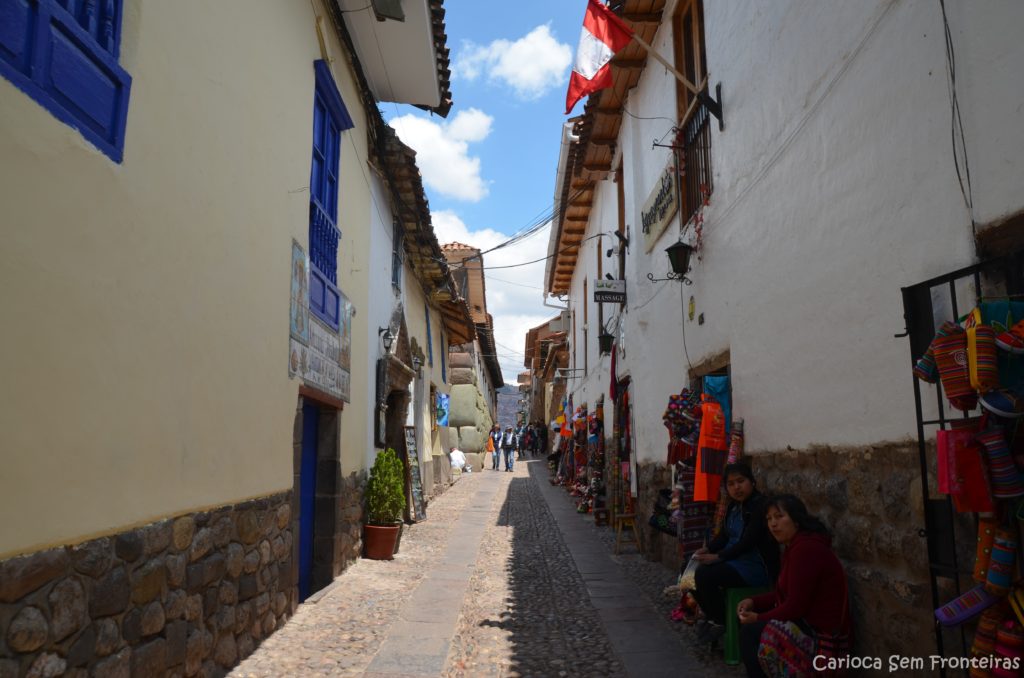 Comércio local em Cusco