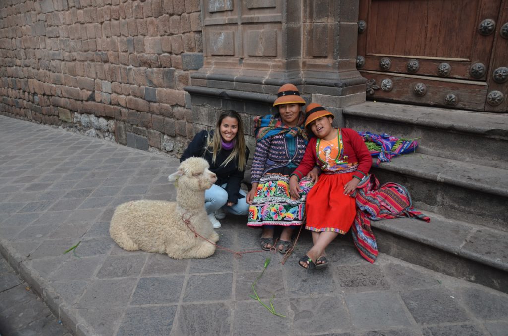 Chola e cholita em Cusco