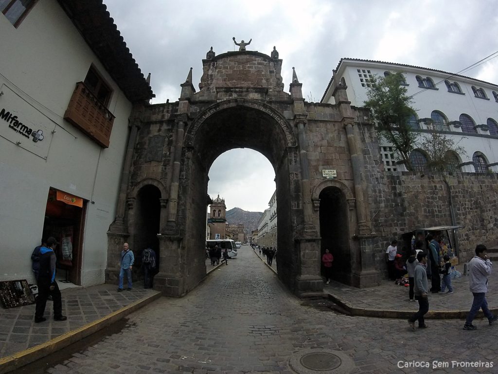 Arco de Santa Clara em Cusco