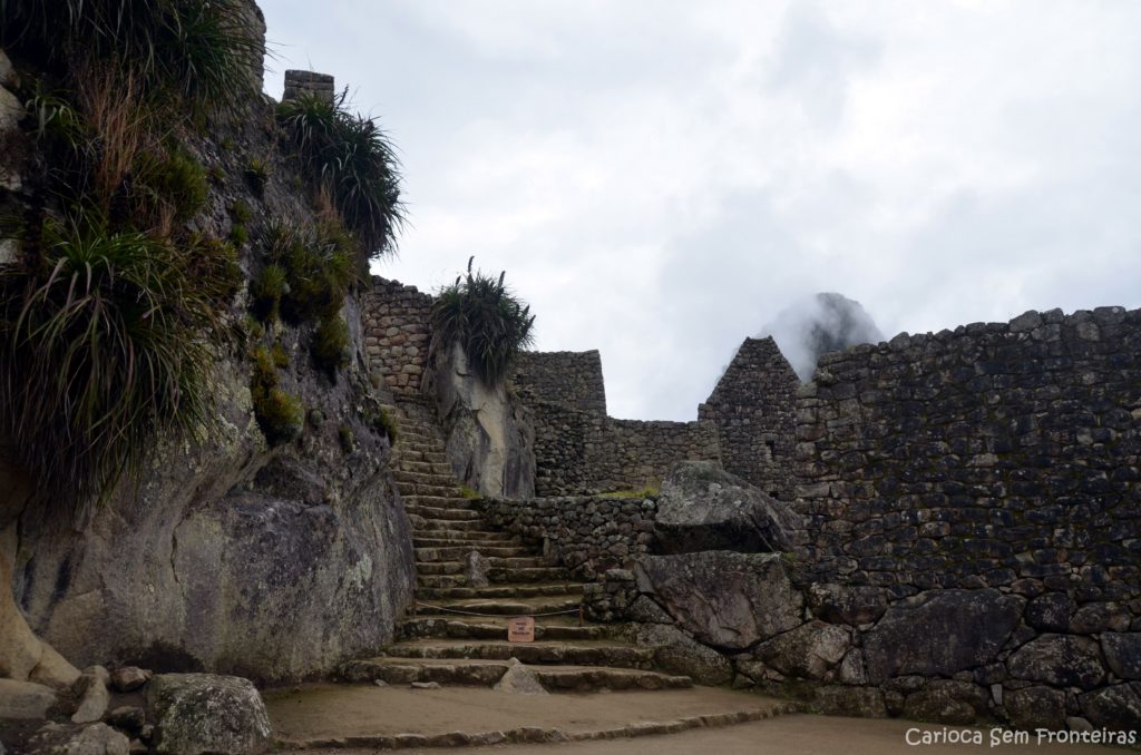 Caminhos em Machu Picchu