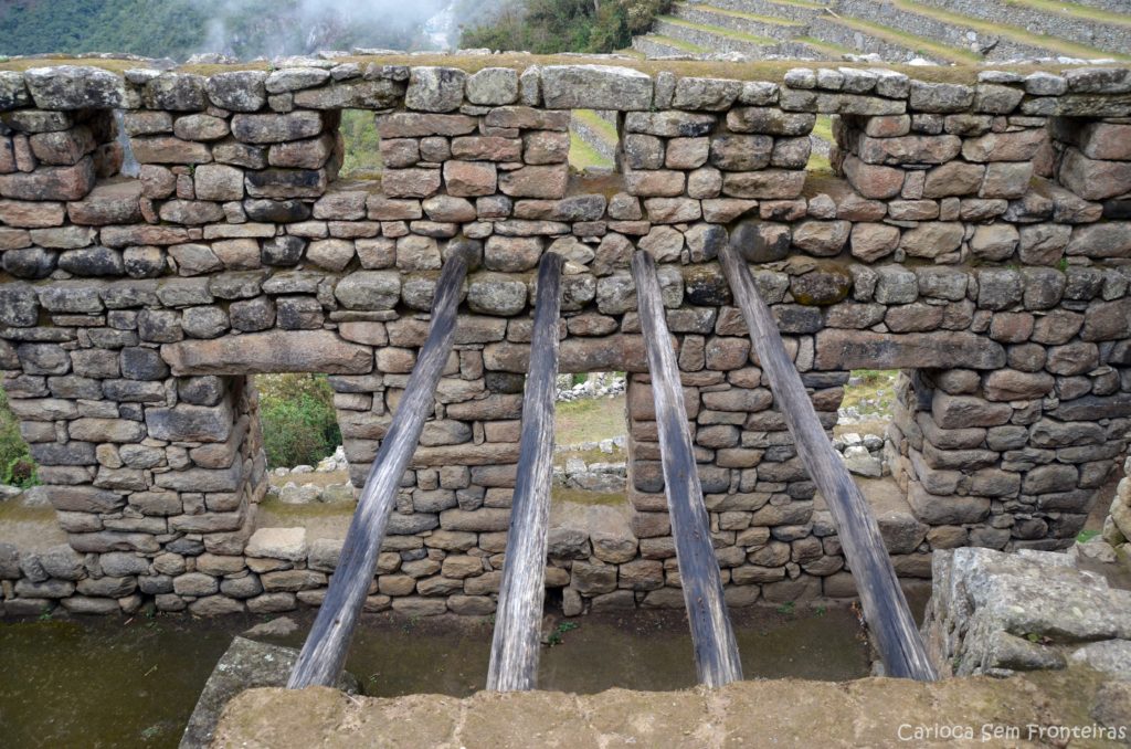 Construções em Machu Picchu