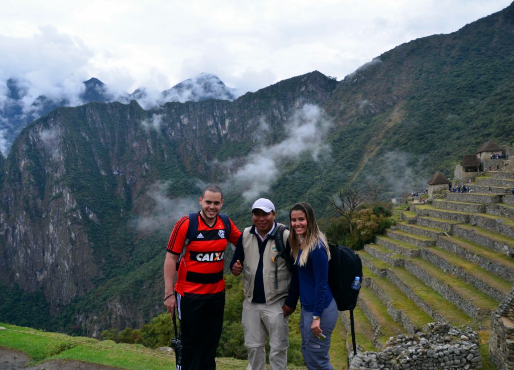 Guia em Machu Picchu