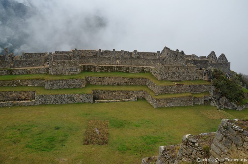 Praça da cidade Inca