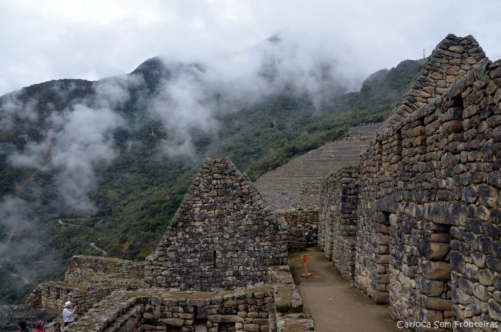 Caminhos incas em Machu Picchu