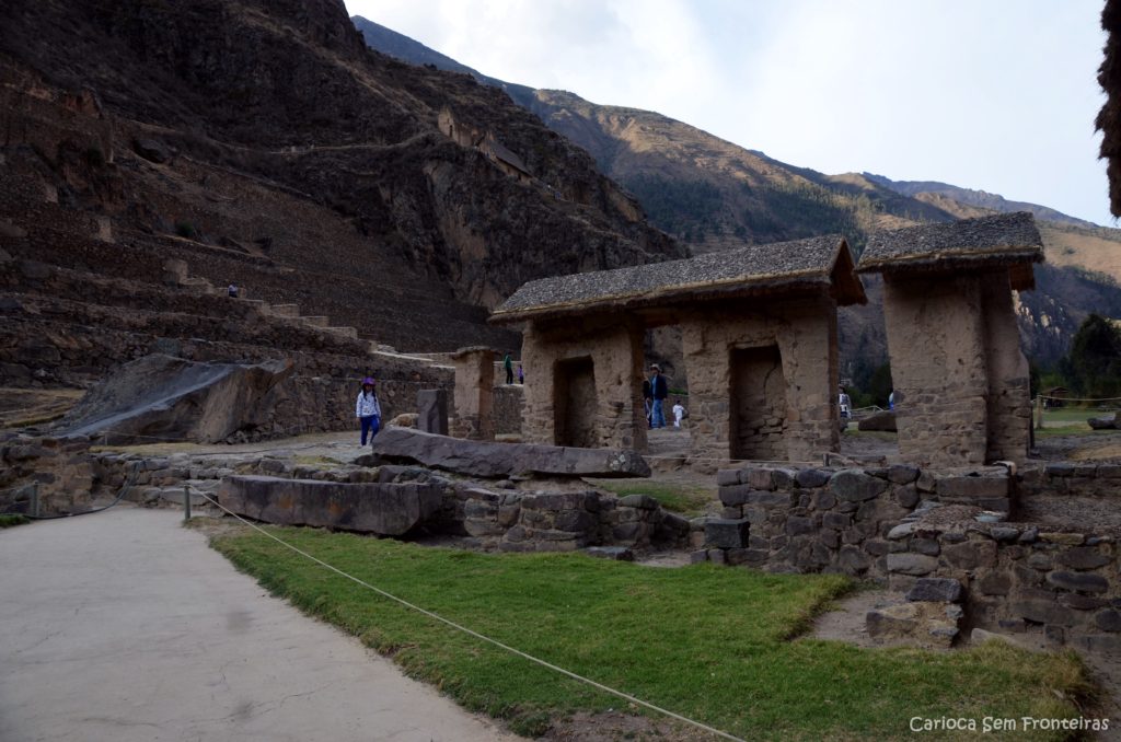 Ruínas da parte baixa de Ollantaytambo