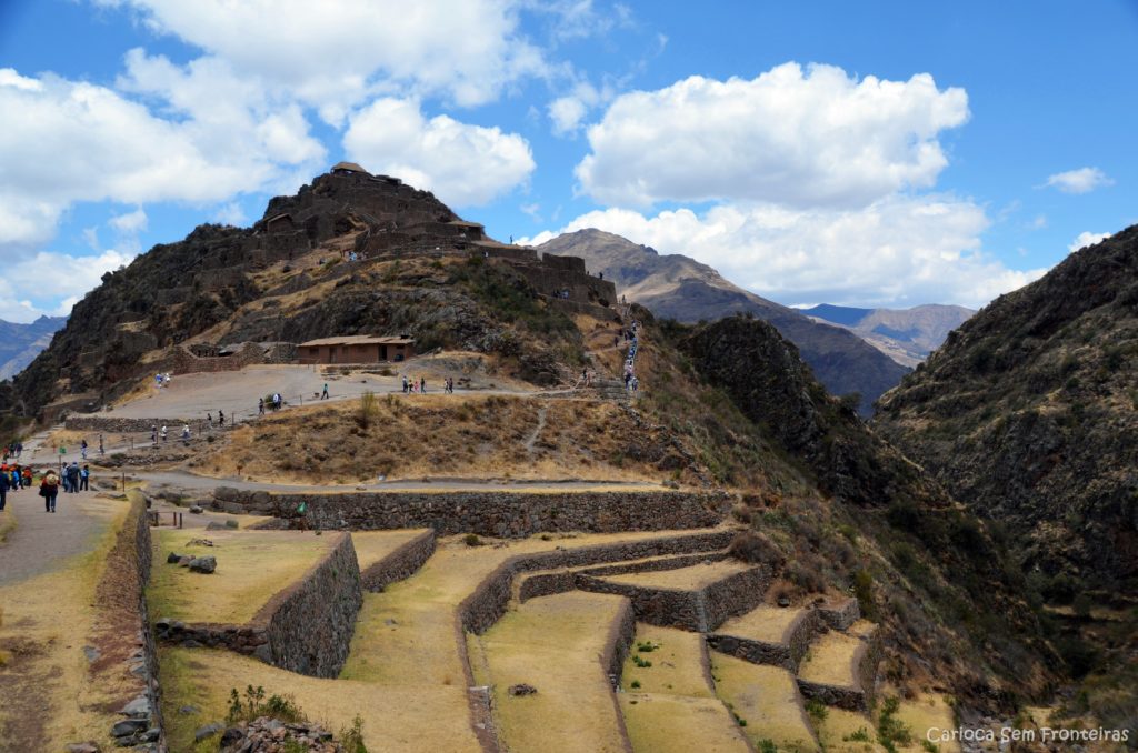 Ruínas de Pisac no Vale Sagrado dos Incas