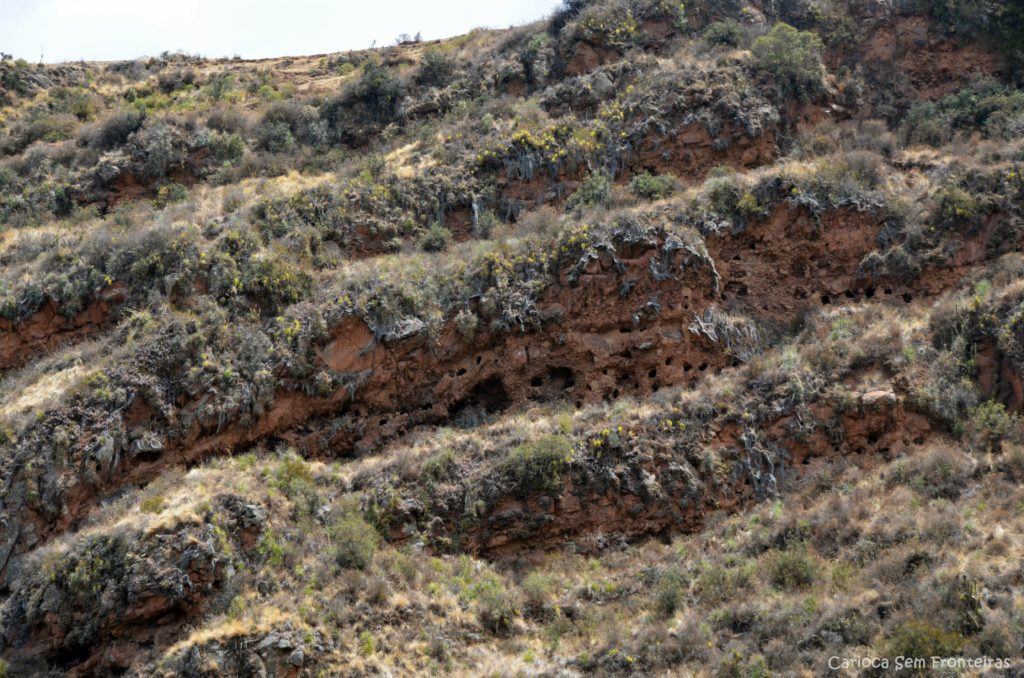 Cemitério Inca em Pisac