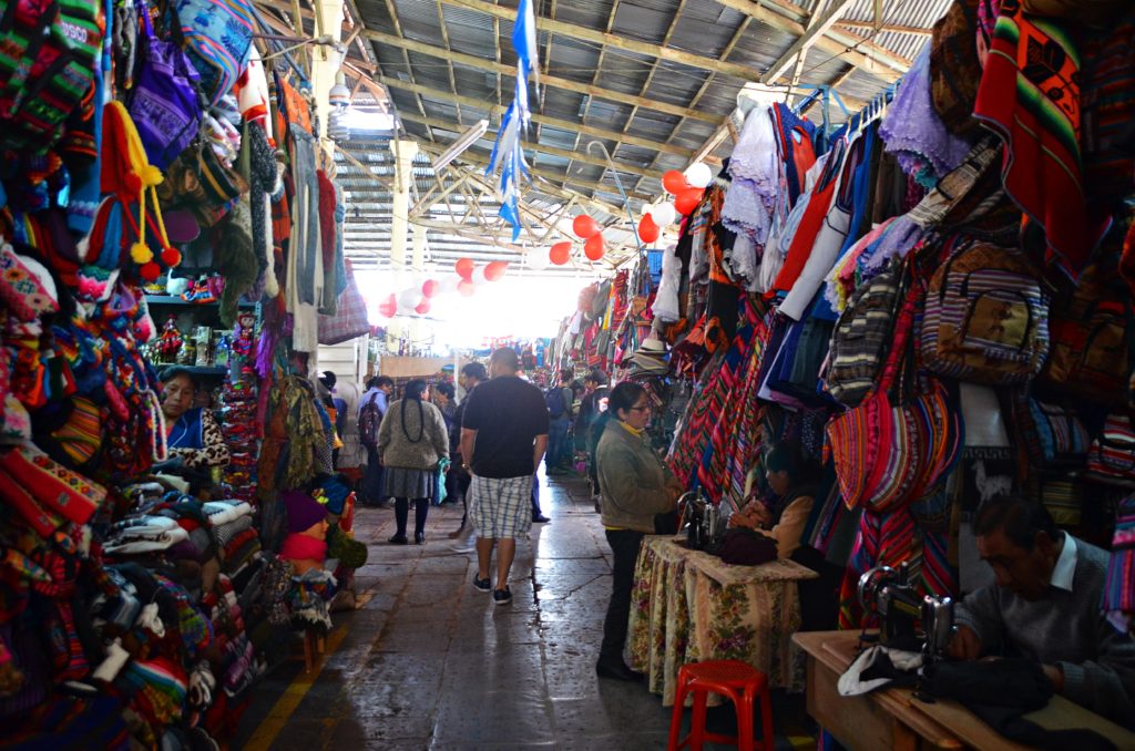 Mercado San Pedro em Cusco