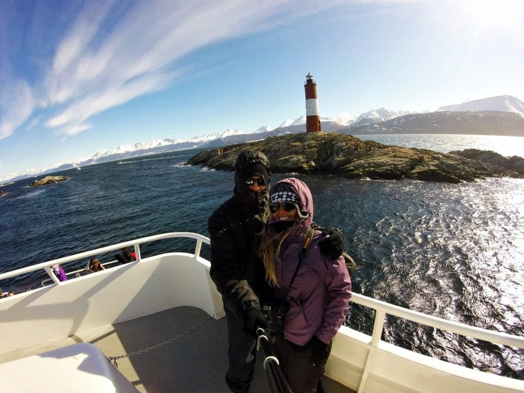 Farol do Fim do mundo na navegação pelo Canal de Beagle