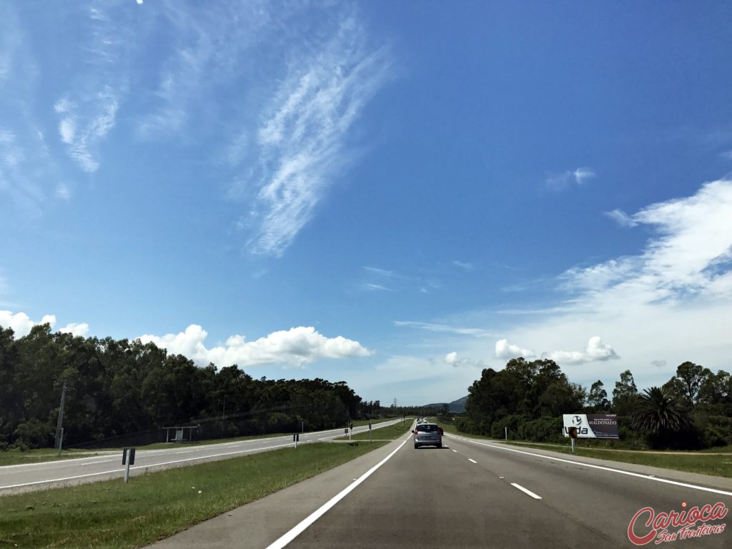 Estrada para Punta del Este