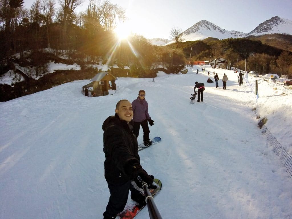 Snowboard Glaciar Martial