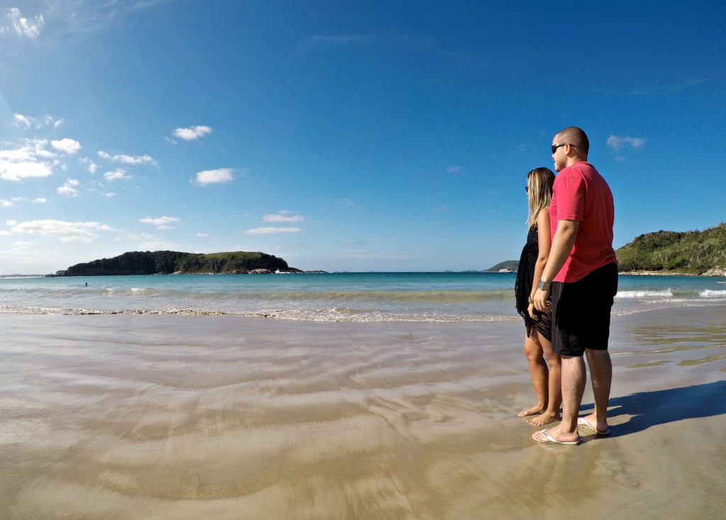 Praia em Cabo Frio