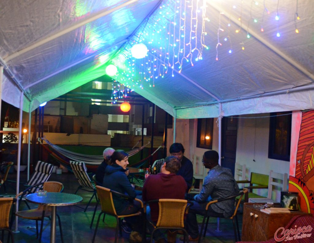 terraço Dragonfly Hostel