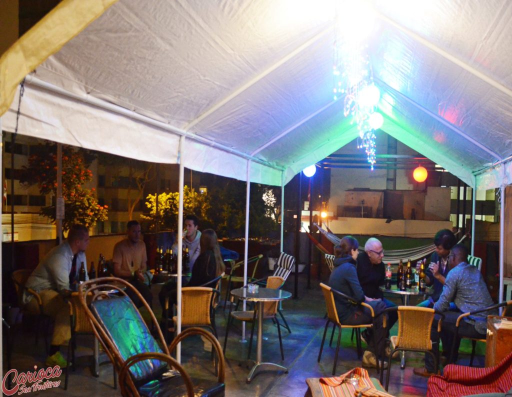 terraço Dragonfly Hostel