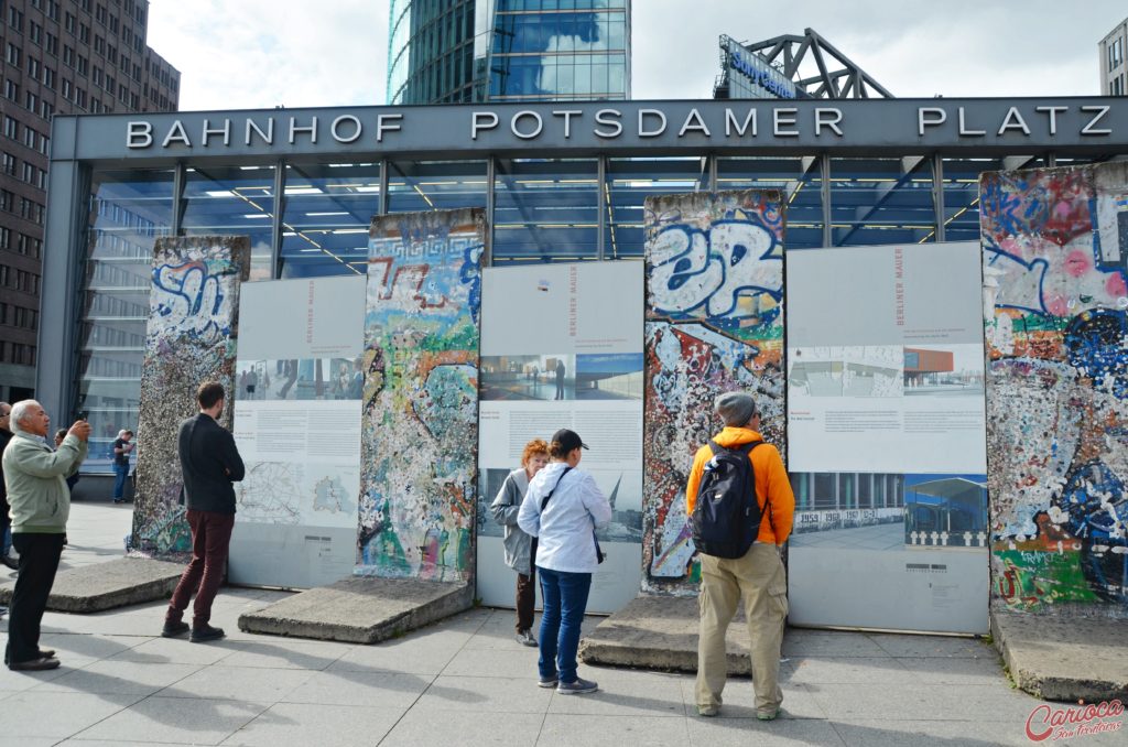 Onde ver o Muro de Berlim na Potsdamer Platz