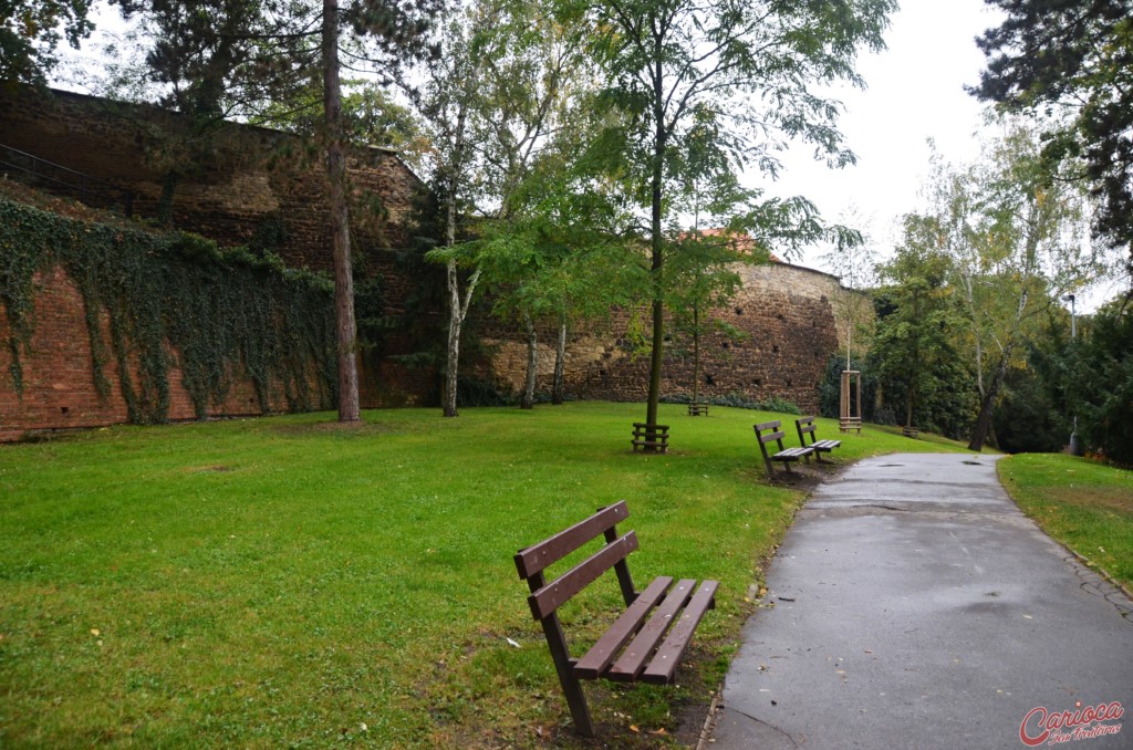 Entrada para a antiga fortaleza de Vysehrad