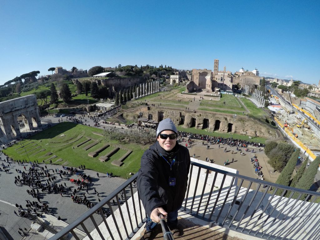 Vista para o Palatino