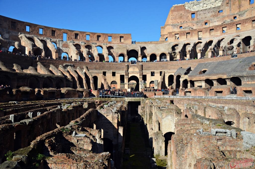 Caminhos pelo Coliseu