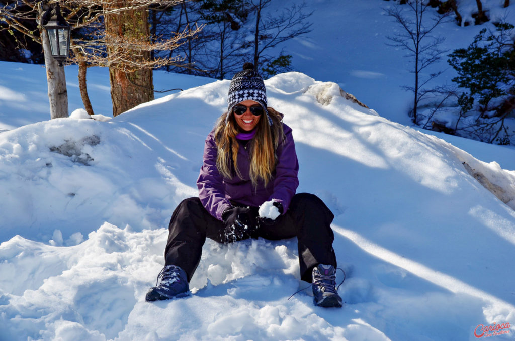Neve em Ushuaia