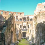 Visita ao Coliseu, subterrâneos e terraço