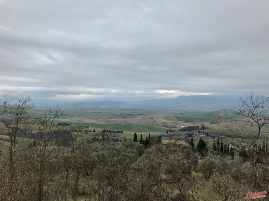 Vista para o Val d'Órcia