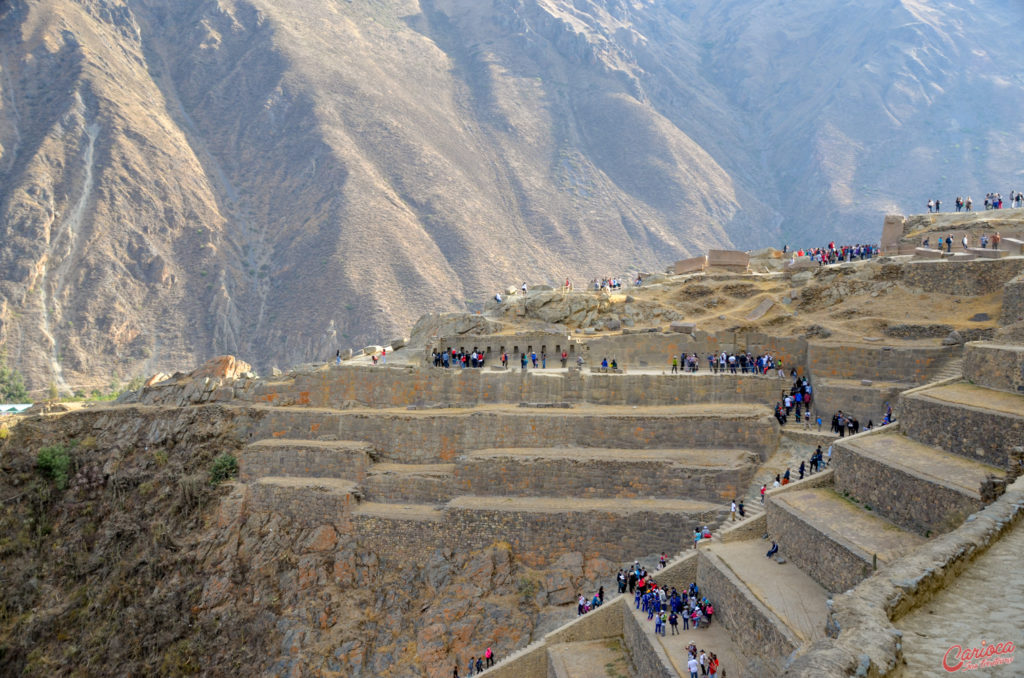 Ollantaytambo no Vale Sagrado Inca