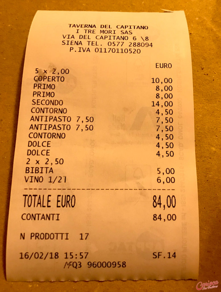 Tavernal del Capitano