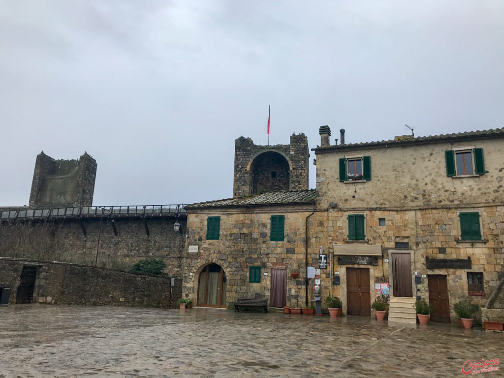 Piazza Roma em Monteriggioni