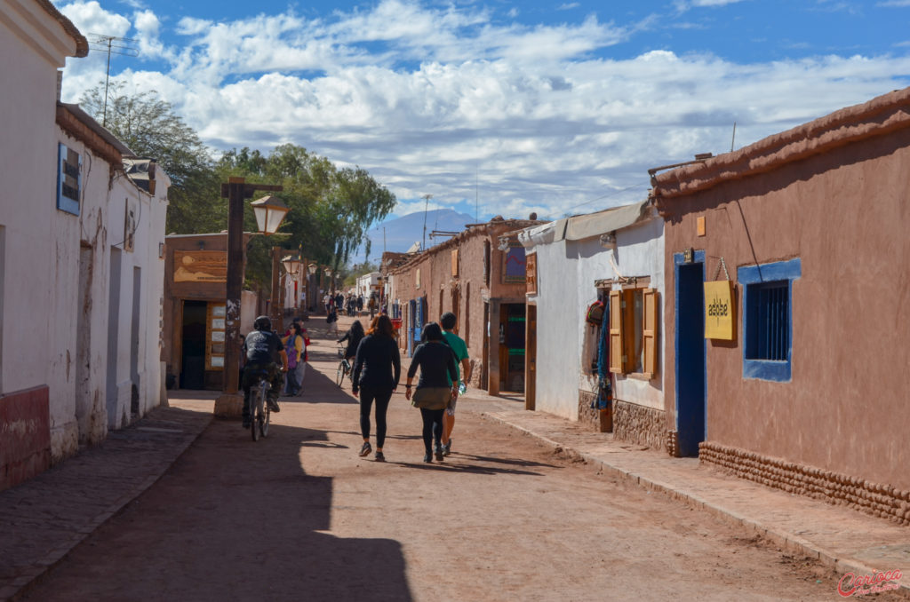 Calle Caracoles no Deserto do Atacama