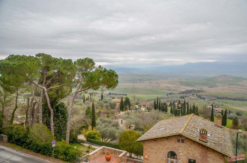 Pienza, um dos vilarejos medievais da Toscana