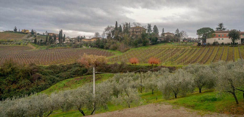 Roteiro na Toscana