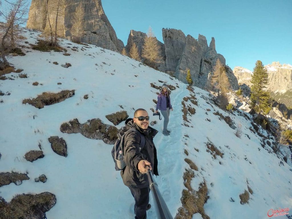 Giro delle Torri nas Dolomitas