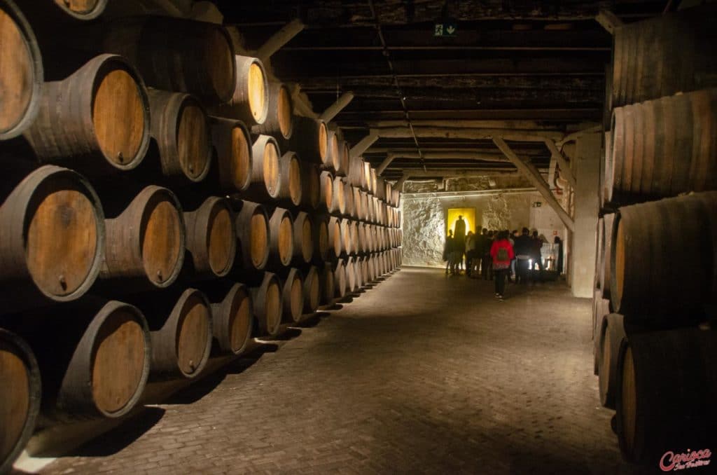 Cave de vinho do Porto Portugal