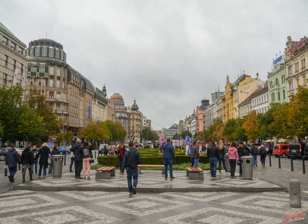 Praça Venceslau Praga