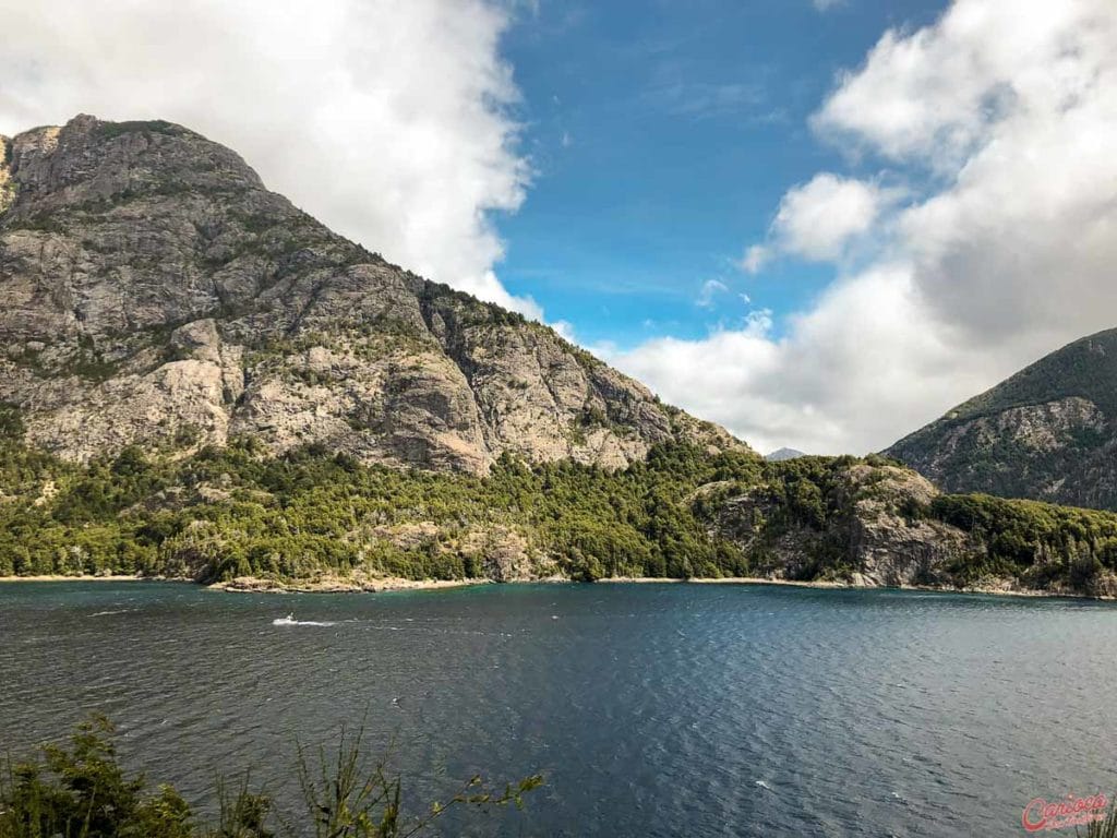 Mirante para a Bahia Lopez em Bariloche