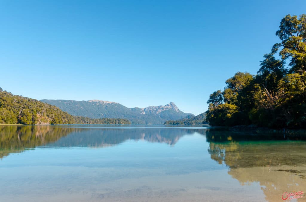 Lago espejo Grande Rota dos 7 lagos