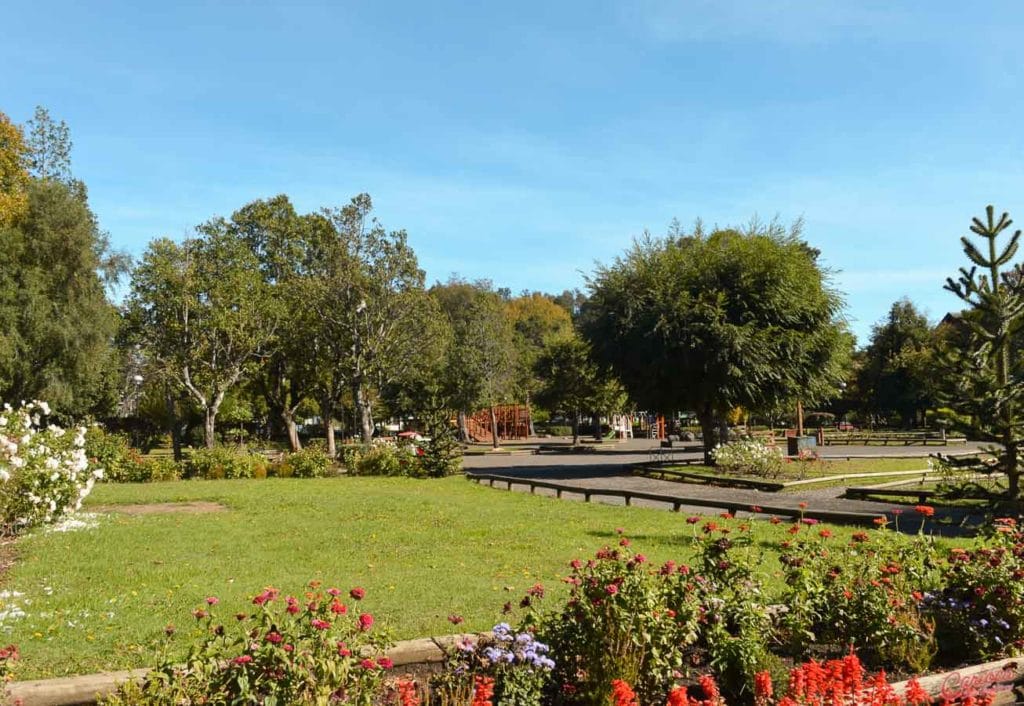 Plaza de Armas em Pucón