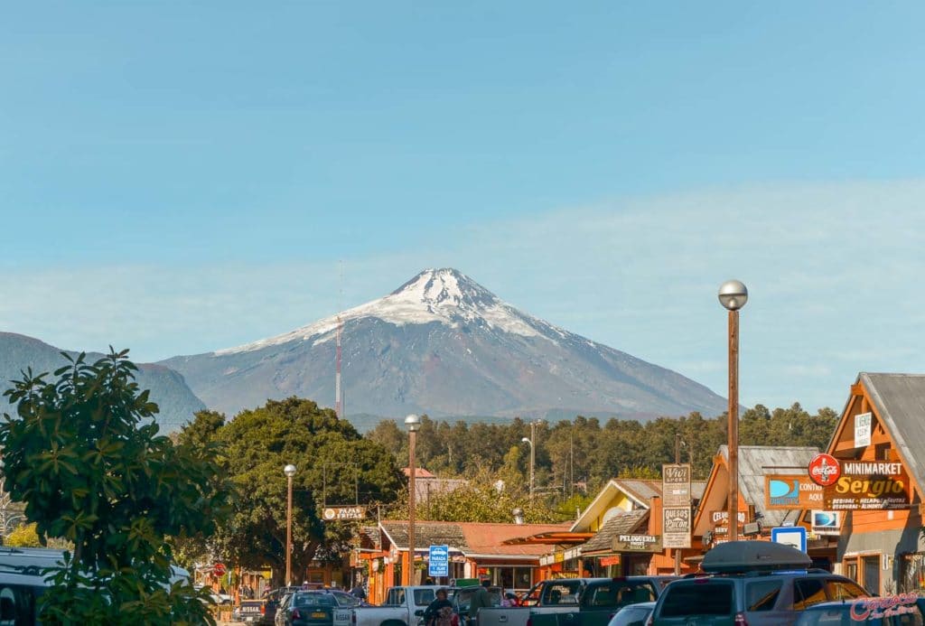 Vulcão Villarrica em Pucón