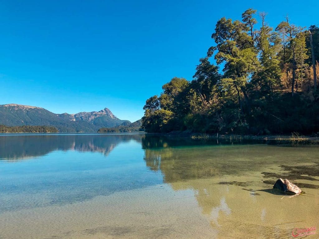 Lago Espejo Chico na Rota dos 7 Lagos