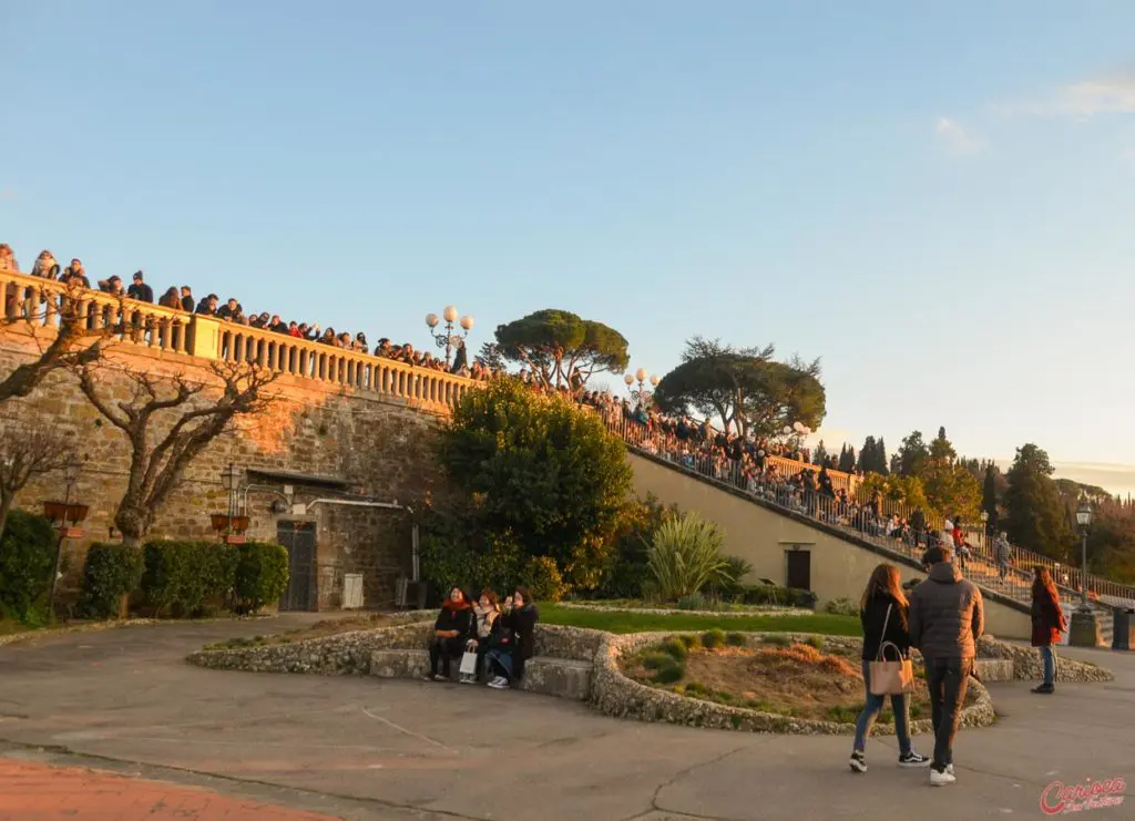 Escadarias da Piazzale Michelangelo
