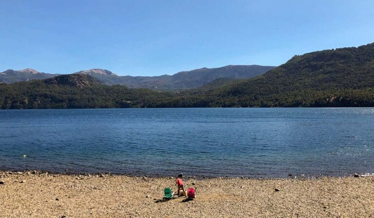 Playa Catritre em San Martin de Los Andes