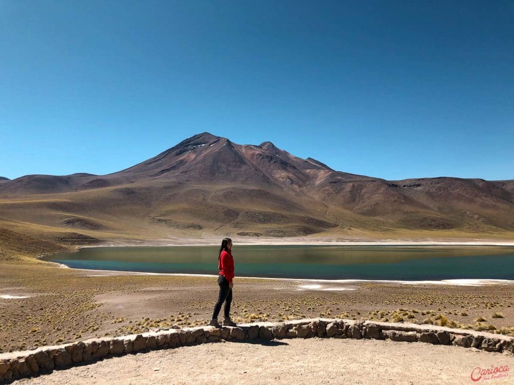 Área de piquenique nas Lagunas Altiplanicas