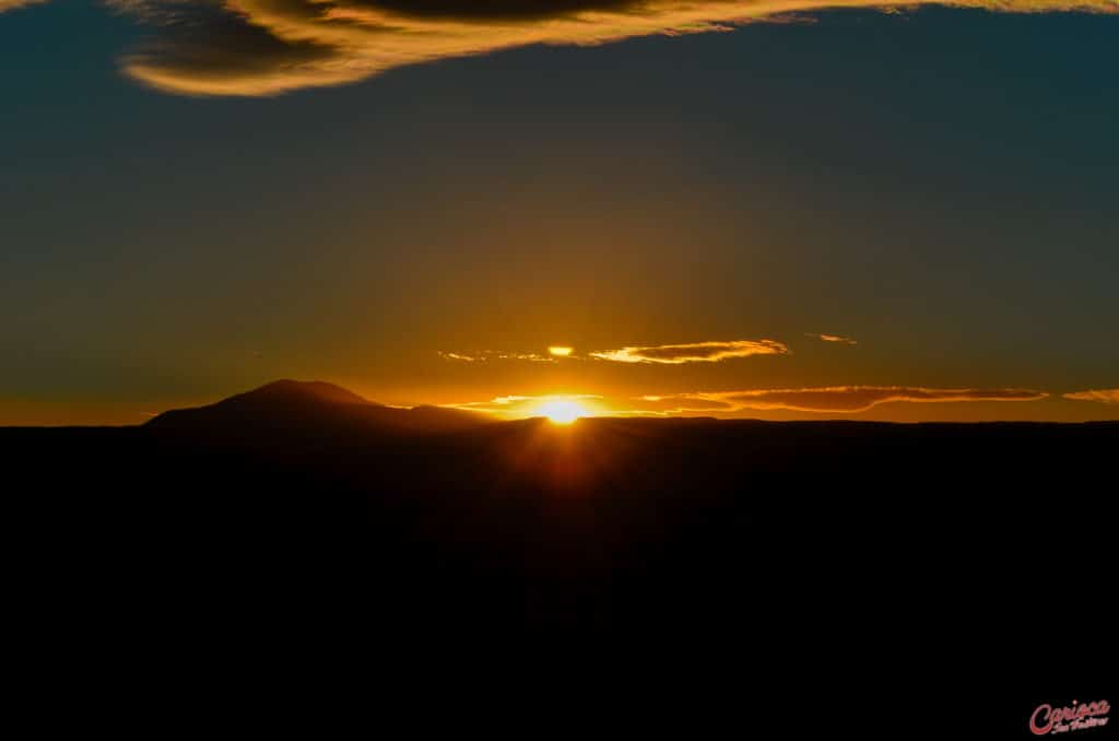 Pôr do Sol Laguna Tebinquinche Atacama