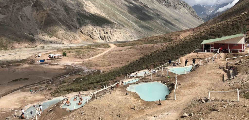Termas de Colina em Cajon del Maipo no Chile