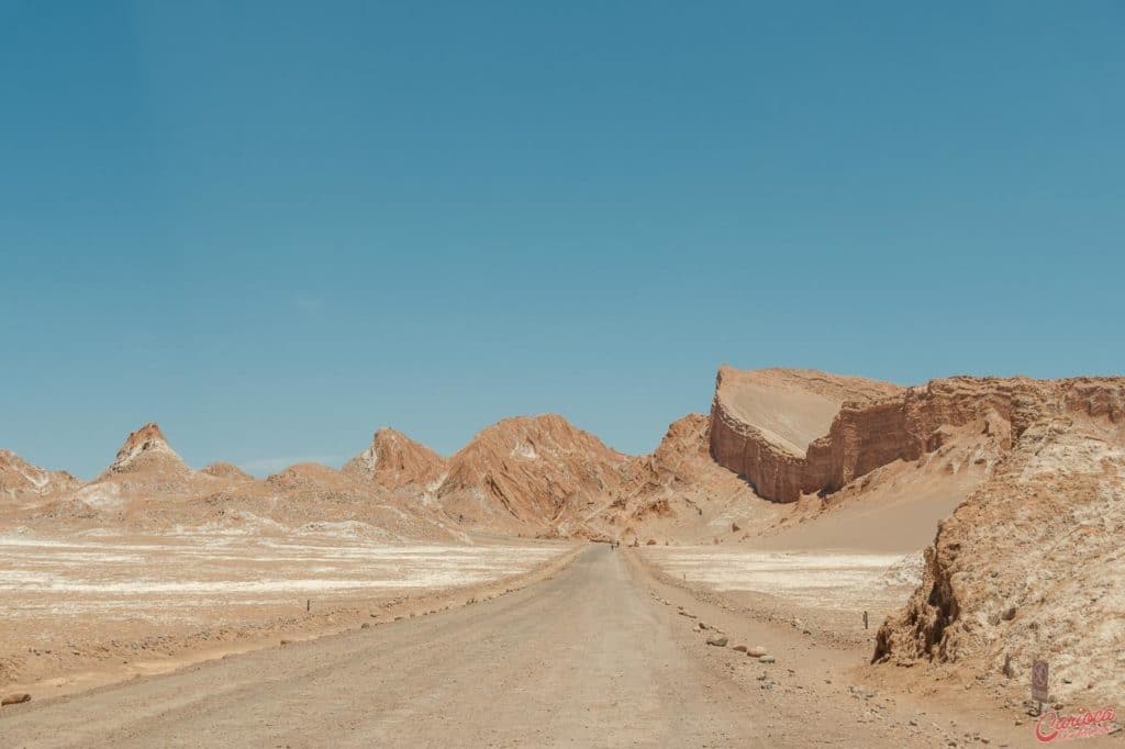 Anfiteatro no Valle de la Luna