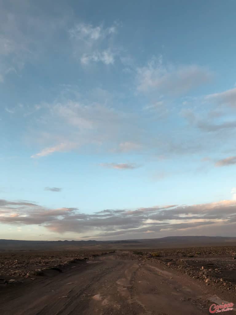 Estrada para o Magic Bus Atacama