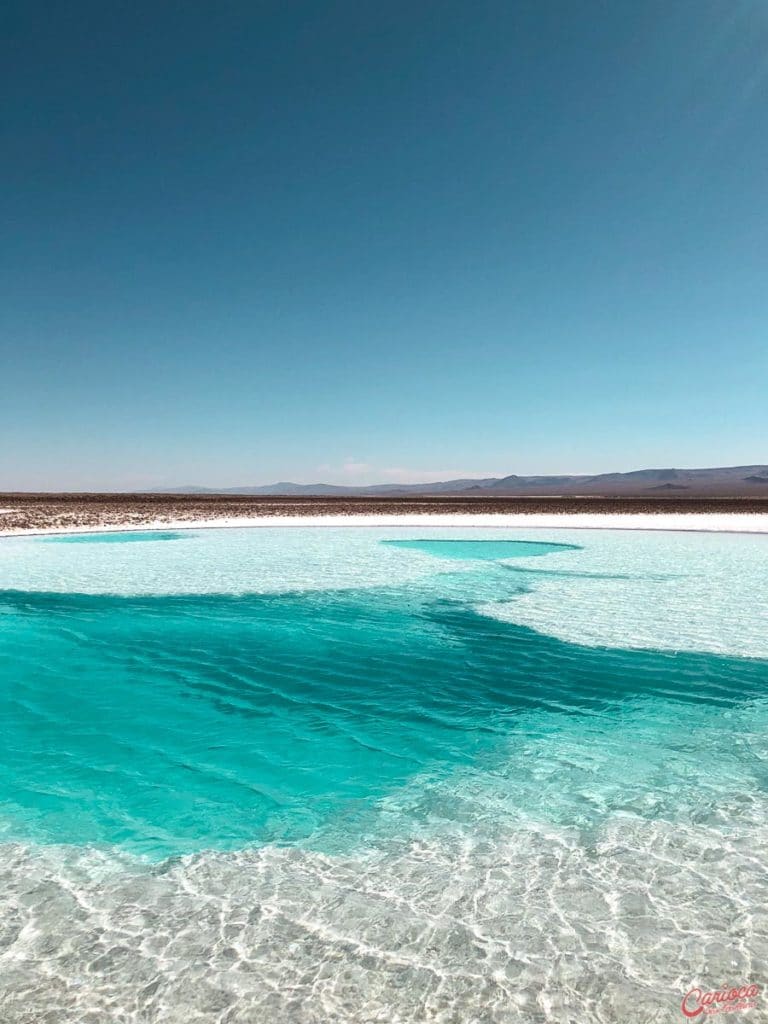 Lagunas Escondidas de Baltinache no Atacama